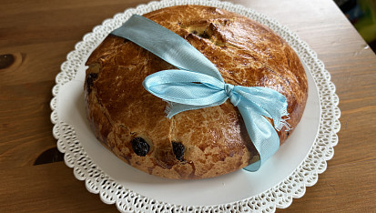 Hrníčkový mazanec naší babči