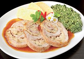 Nadívaná vepřová pečeně