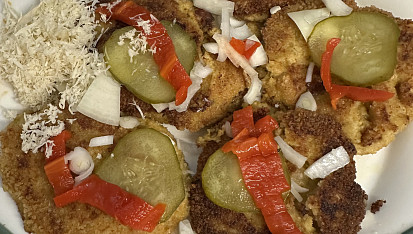 Karbanátky ze zbytku pečeného kuřete, Karbanátky ♥️