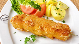 Kuřecí špíz se sýrem