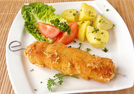 Kuřecí špíz se sýrem