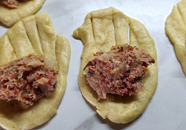 Nadýchané plněné rohlíčky