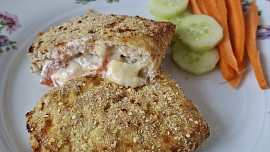 Plněná kuřecí kapsa