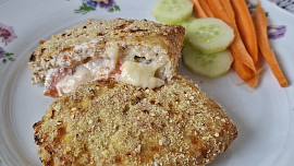 Plněná kuřecí kapsa