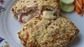 Plněná kuřecí kapsa