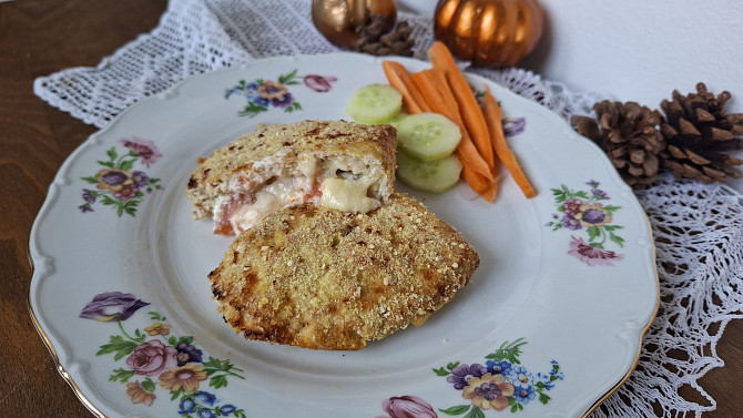 Plněná kuřecí kapsa