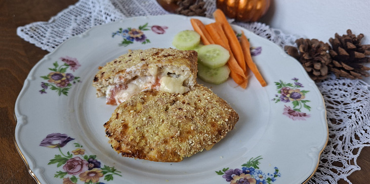 Plněná kuřecí kapsa