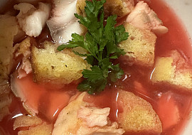 Polévka z rybího masa (Rybi ♥️)