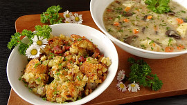 Staročeský kostrbáč s uzeným masem