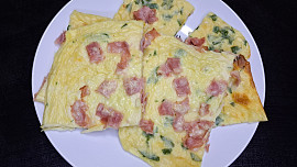 Vaječná placka na plech