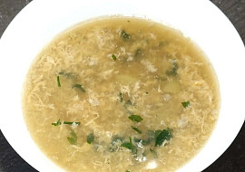 Vylepšená česnečka (Varím často, hlavne ak ma tlačí čas.)