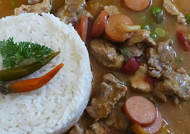 Debrecínský vepřový guláš