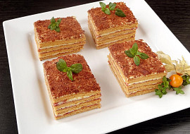 Křehké medové kostky