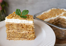 Lehký jablečný dezert bez pečení