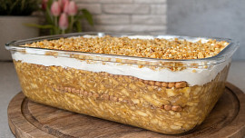 Lehký jablečný dezert bez pečení