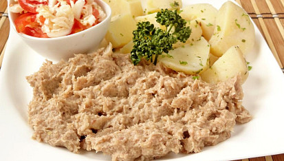 Masové hašé se smaženou cibulkou