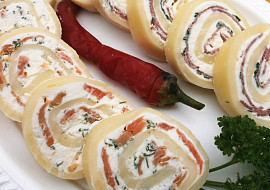 Minirolky na obloženou mísu nebo na jednohubky