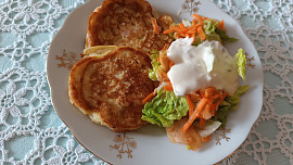 Placičky z vařeného kuřecího masa