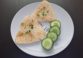 Rýžové yaki onigiri