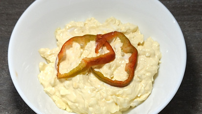 Snadná vaječná pomazánka