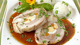 Velikonoční jehněčí roláda