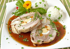 Velikonoční jehněčí roláda