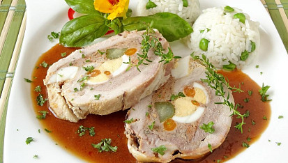 Velikonoční jehněčí roláda