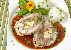 Velikonoční jehněčí roláda