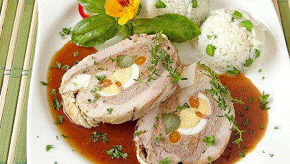 Velikonoční jehněčí roláda