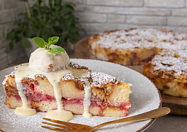 Žemlovka s vaječným likérem