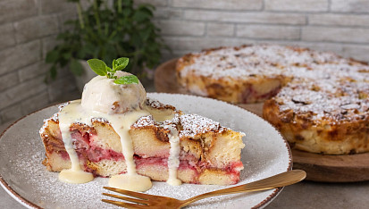 Žemlovka s vaječným likérem