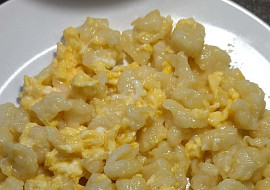 Babiččiny "nočky s vajcem a salátem" (Bez slaniny či údeného)