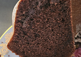 Kakaová bábovka s nugátem