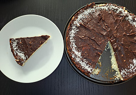 Kokosový dortík s čokoládou