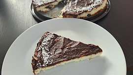 Kokosový dortík s čokoládou