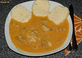 Kuře na paprice se smetanou