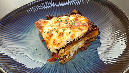 Lasagne s ricottou