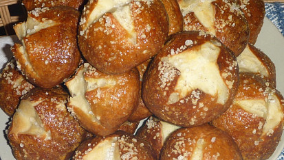 Louhované kaštánky se starým těstem