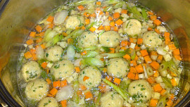 Nivové knedlíčky do polévky