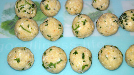 Nivové knedlíčky do polévky