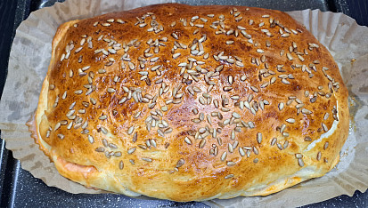 Plněná pizza kapsa