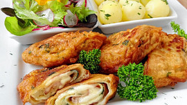 Smažené palačinky v těstíčku