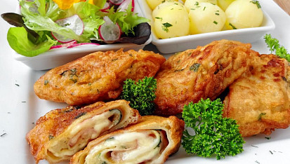 Smažené palačinky v těstíčku