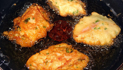 Smažené palačinky v těstíčku