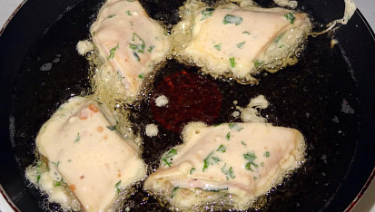 Smažené palačinky v těstíčku