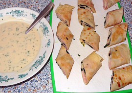 Smažené palačinky v těstíčku