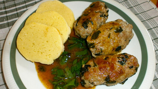 Vepřenky s medvědím česnekem