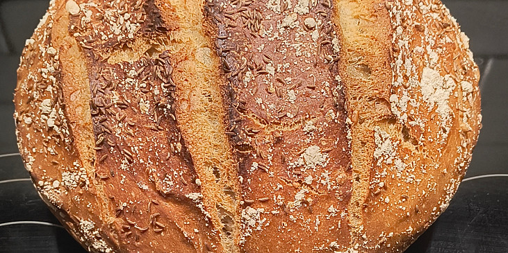 Domácí chléb se sušeným droždím