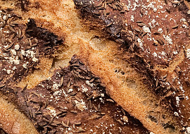 Domácí chléb se sušeným droždím