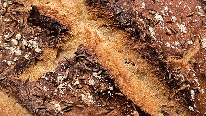 Domácí chléb ze sušeného droždí